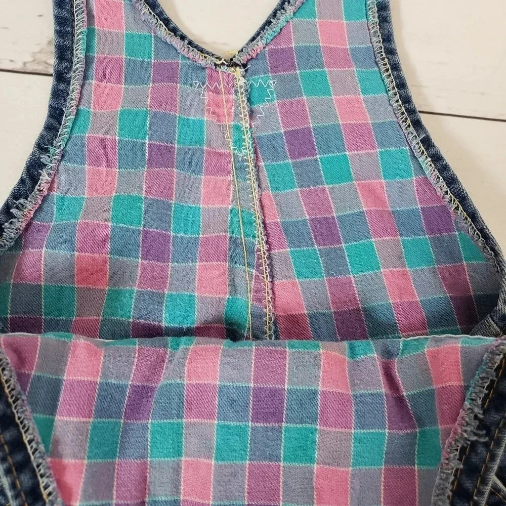 OshKosh B'Gosh 24 Mon VTG Lined Denim Overalls